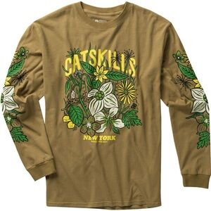 NWOT Parks Project Catskills Flower Patch Long-Sleeve T-Shirt Size Medium